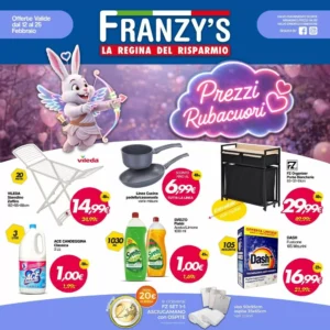 Volantino Franzy's 12/02/2026 – 26/02/2026
