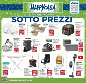 Volantino Happy Casa 11/02/2026 – 25/02/2026