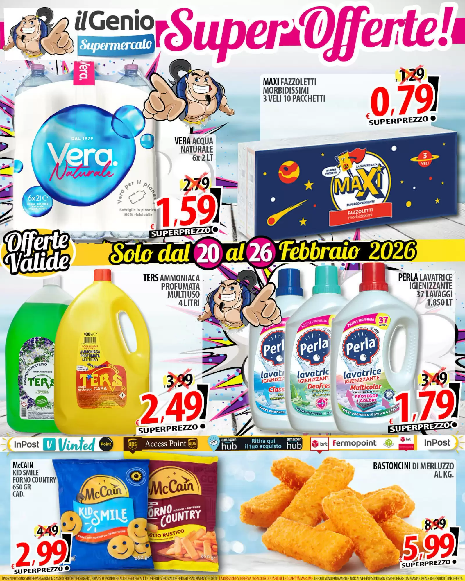 Volantino Il Genio Supermercato 20/02/2026 – 26/02/2026