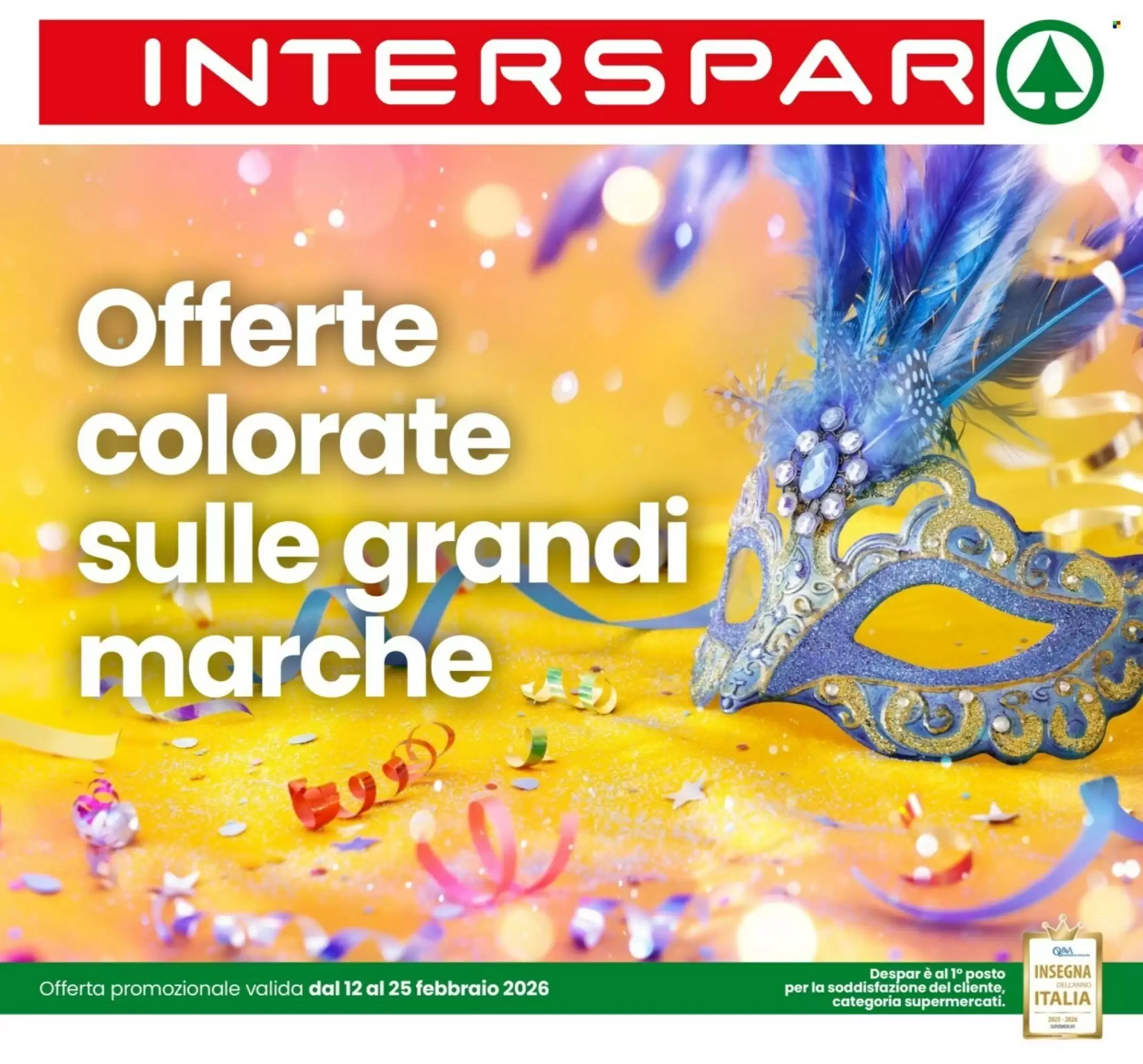 Volantino Interspar 12/02/2026 – 25/02/2026