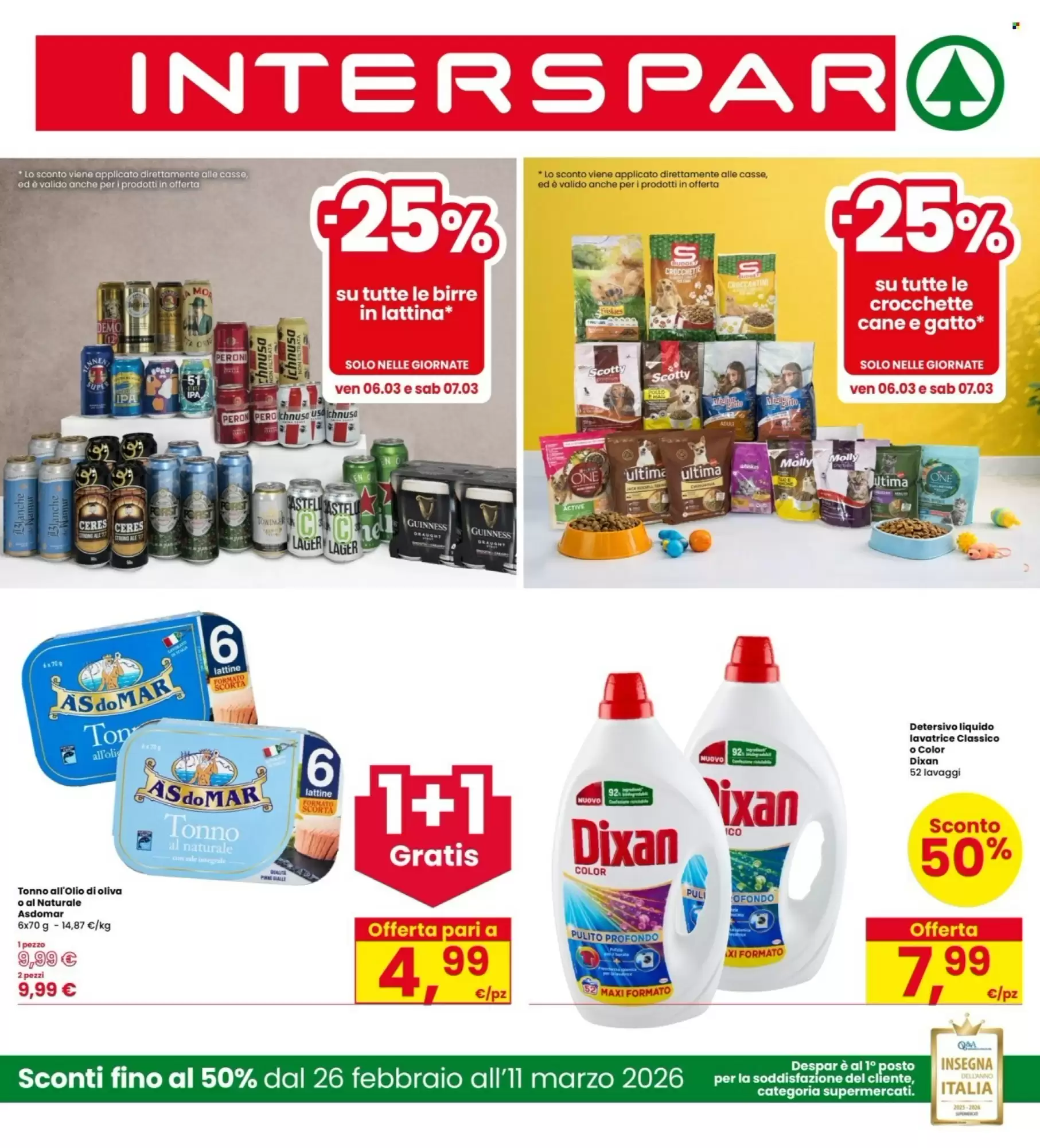 Volantino Interspar 26/02/2026 – 11/03/2026