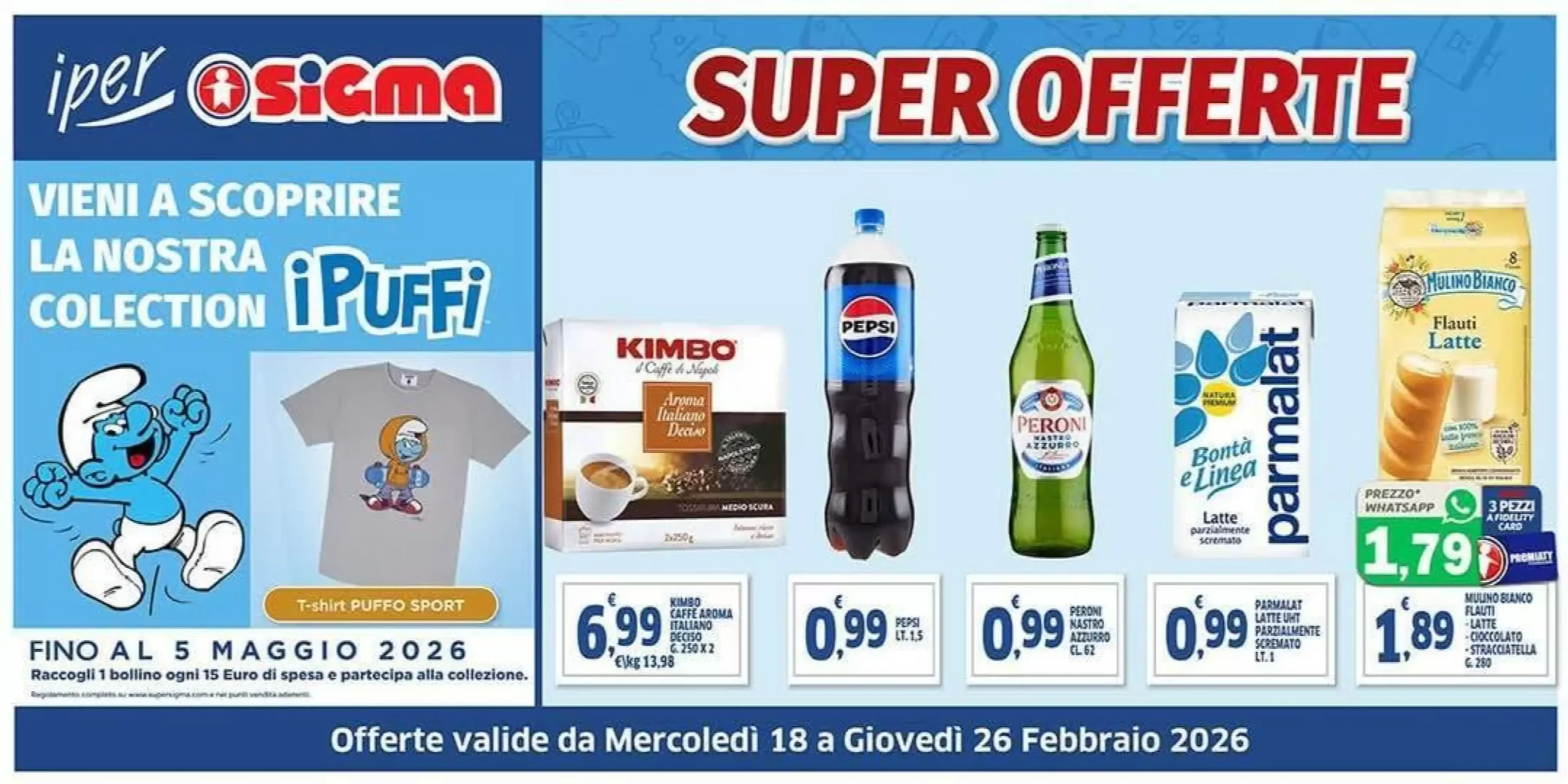 Volantino Iper Sigma 18/02/2026 – 26/02/2026