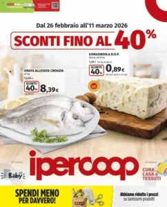 Volantino Ipercoop 26/02/2026 – 11/03/2026