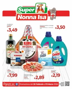 Volantino Maxi Nonna Isa 20/02/2026 – 08/03/2026