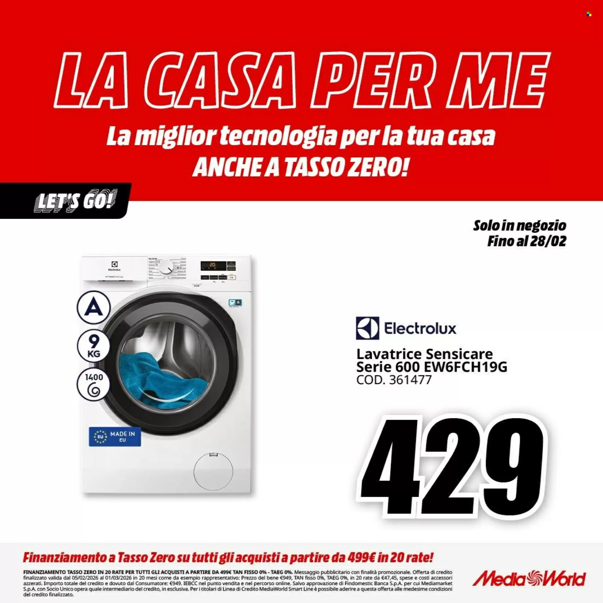 Volantino MediaWorld 23/02/2026 – 03/03/2026