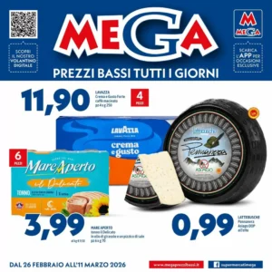 Volantino MEGA 26/02/2026 – 11/03/2026