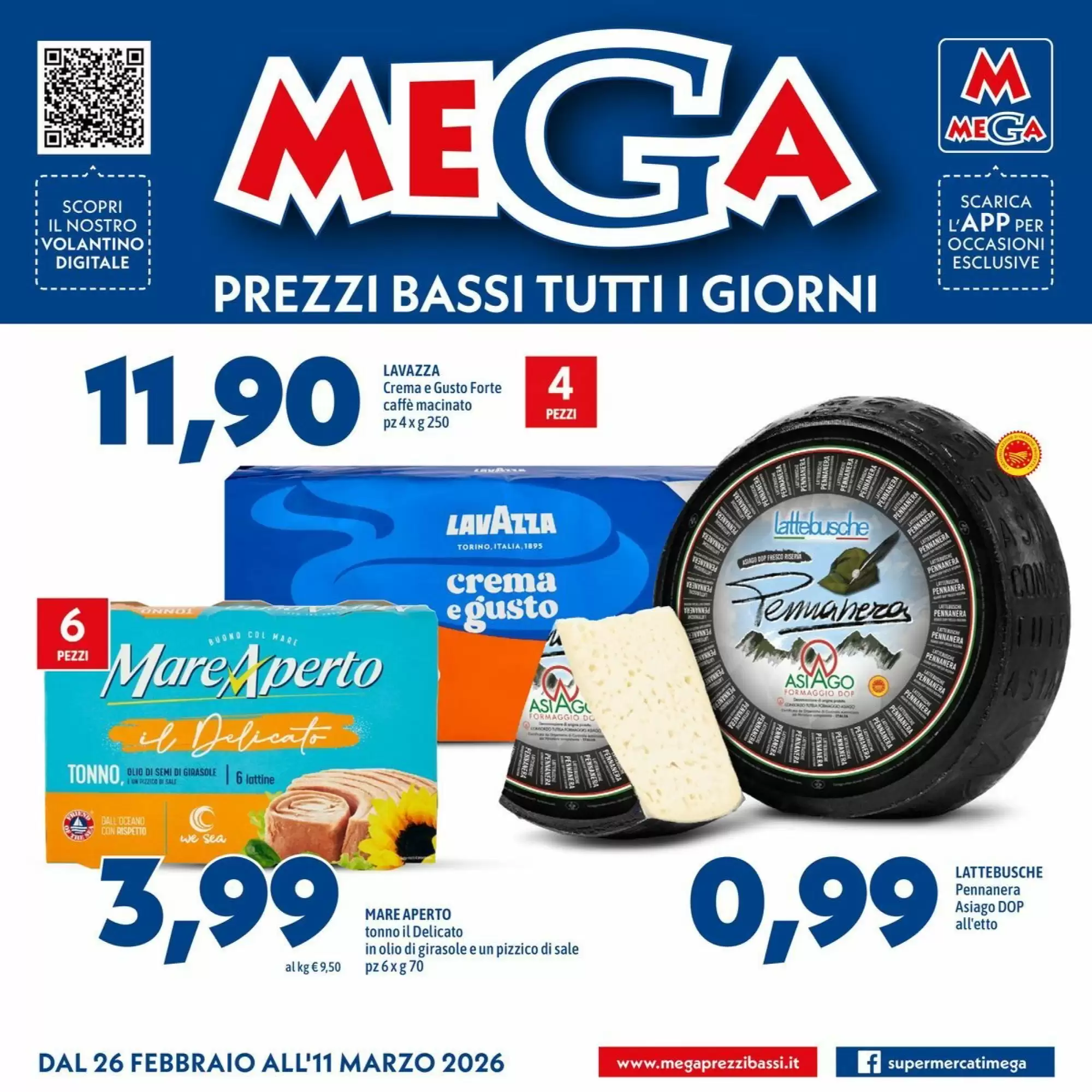 Volantino MEGA 26/02/2026 – 11/03/2026