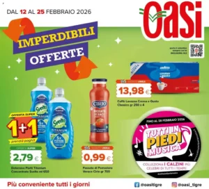 Volantino Oasi 12/02/2026 – 25/02/2026
