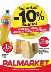 Volantino Palmarket 12/02/2026 – 25/02/2026
