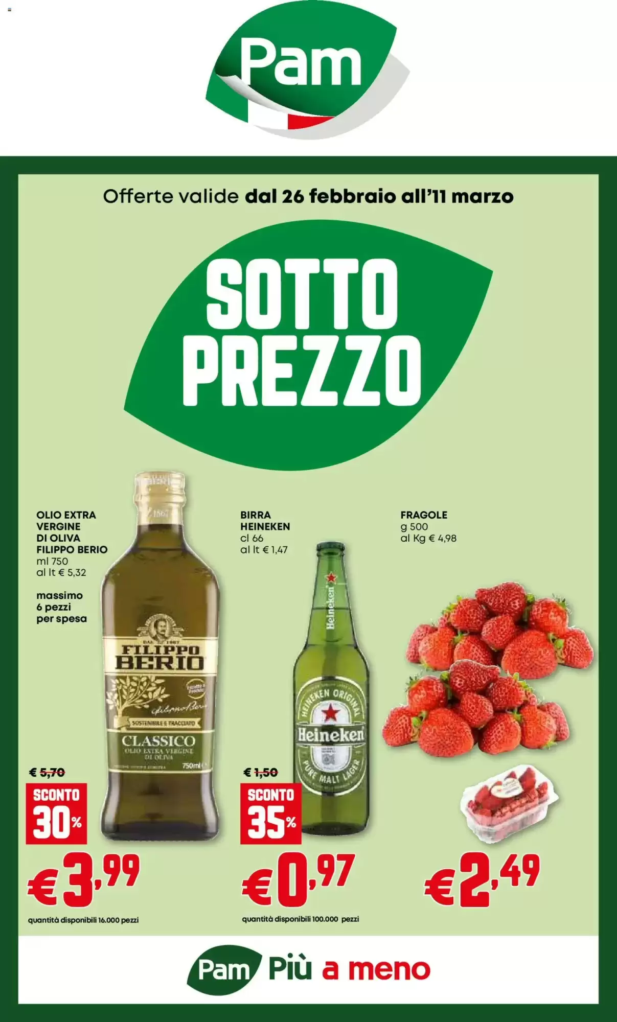 Volantino Pam 26/02/2026 – 11/03/2026