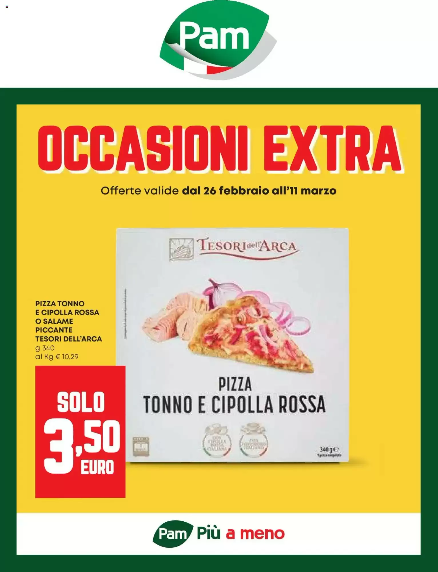 Volantino Pam 26/02/2026 – 11/03/2026