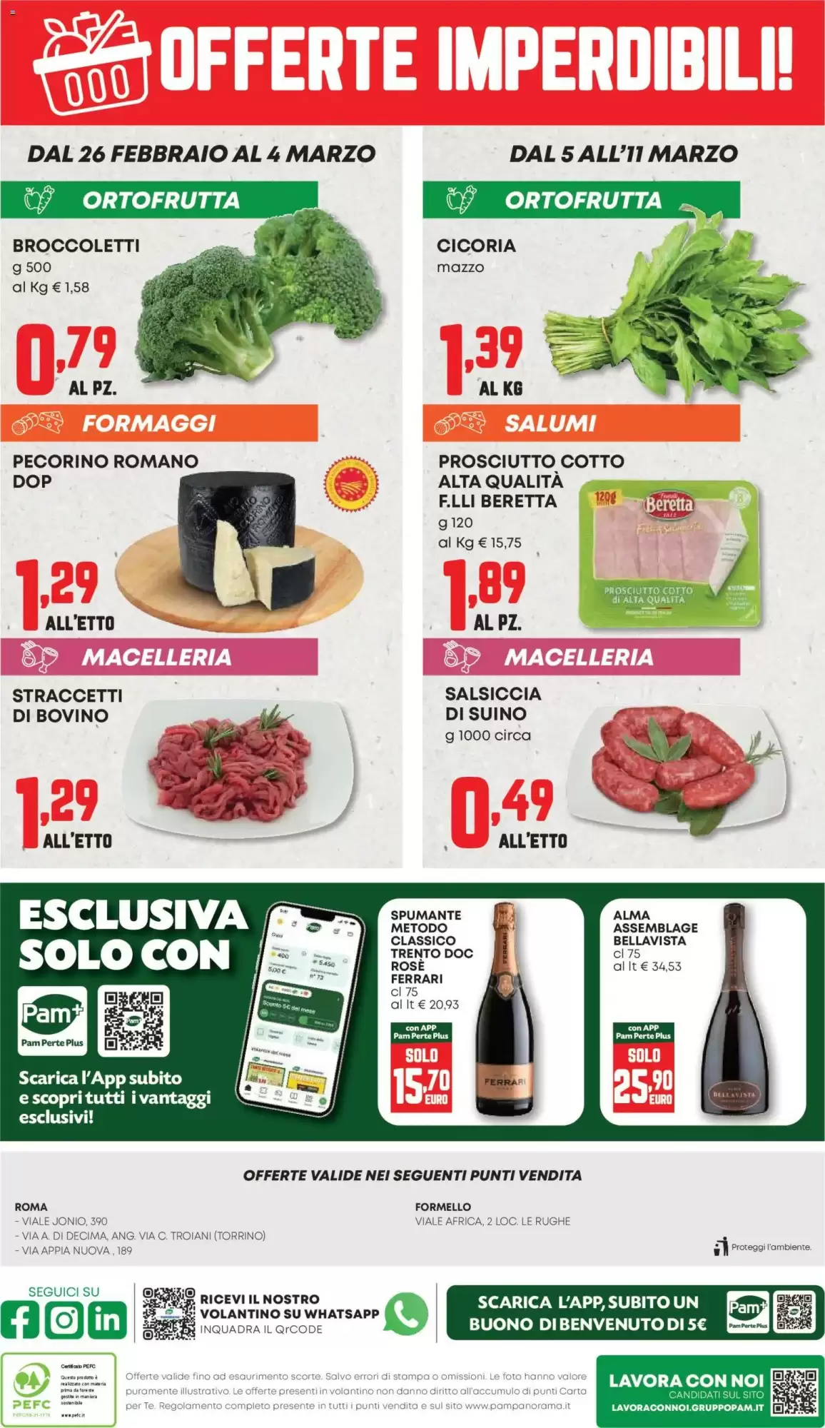 Volantino Pam 26/02/2026 – 11/03/2026