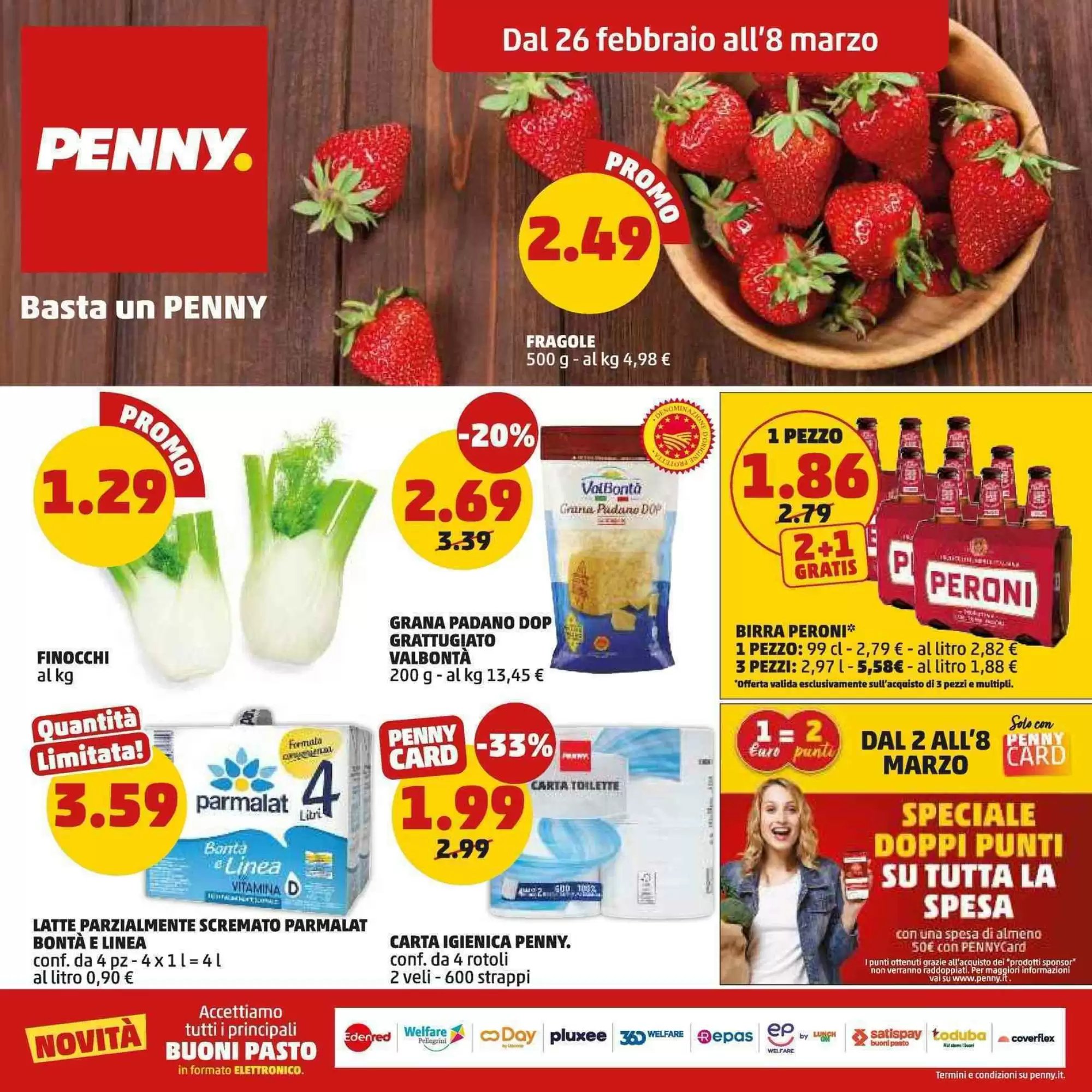 Volantino PENNY 26/02/2026 – 08/03/2026
