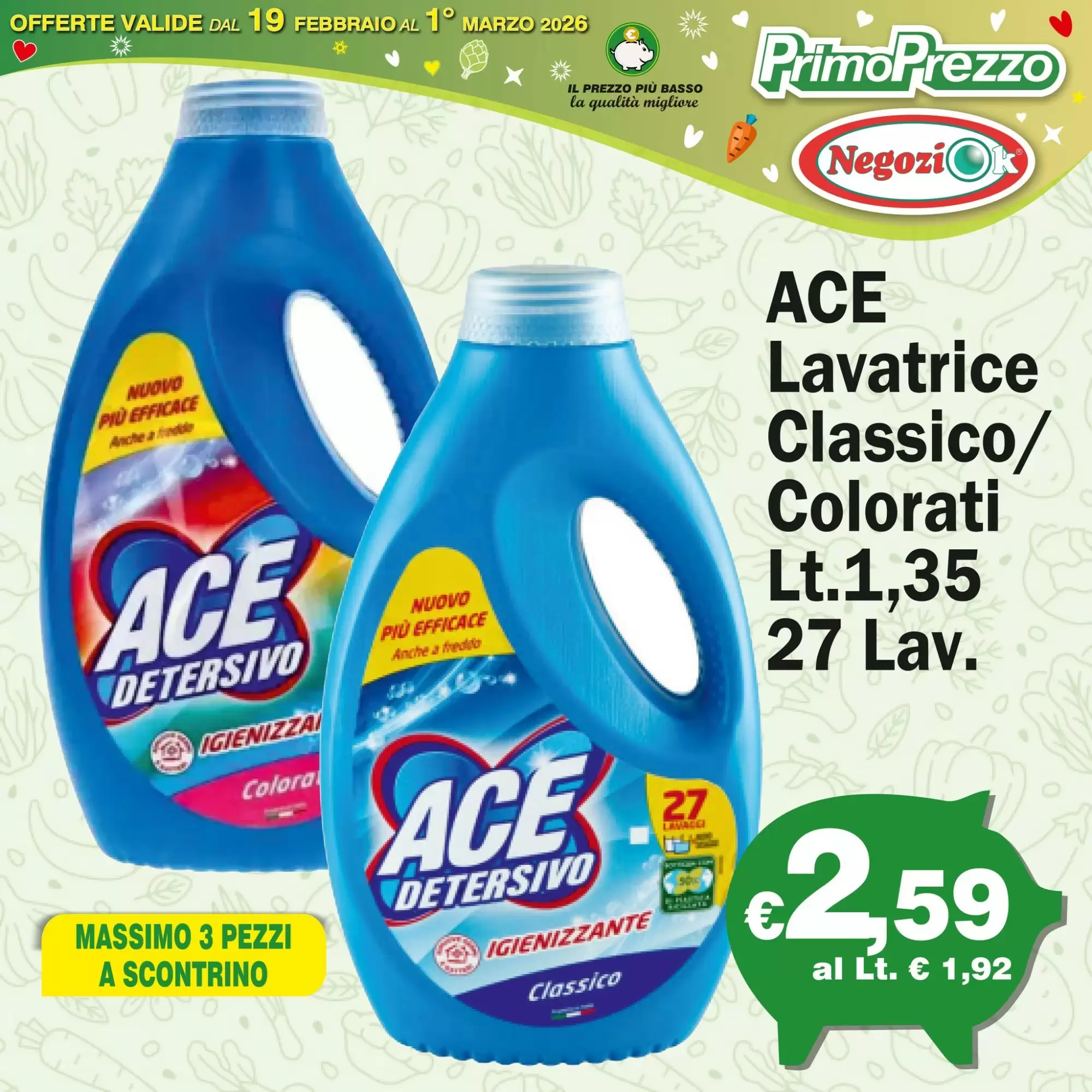 Volantino Primo Prezzo 22/02/2026 – 01/03/2026