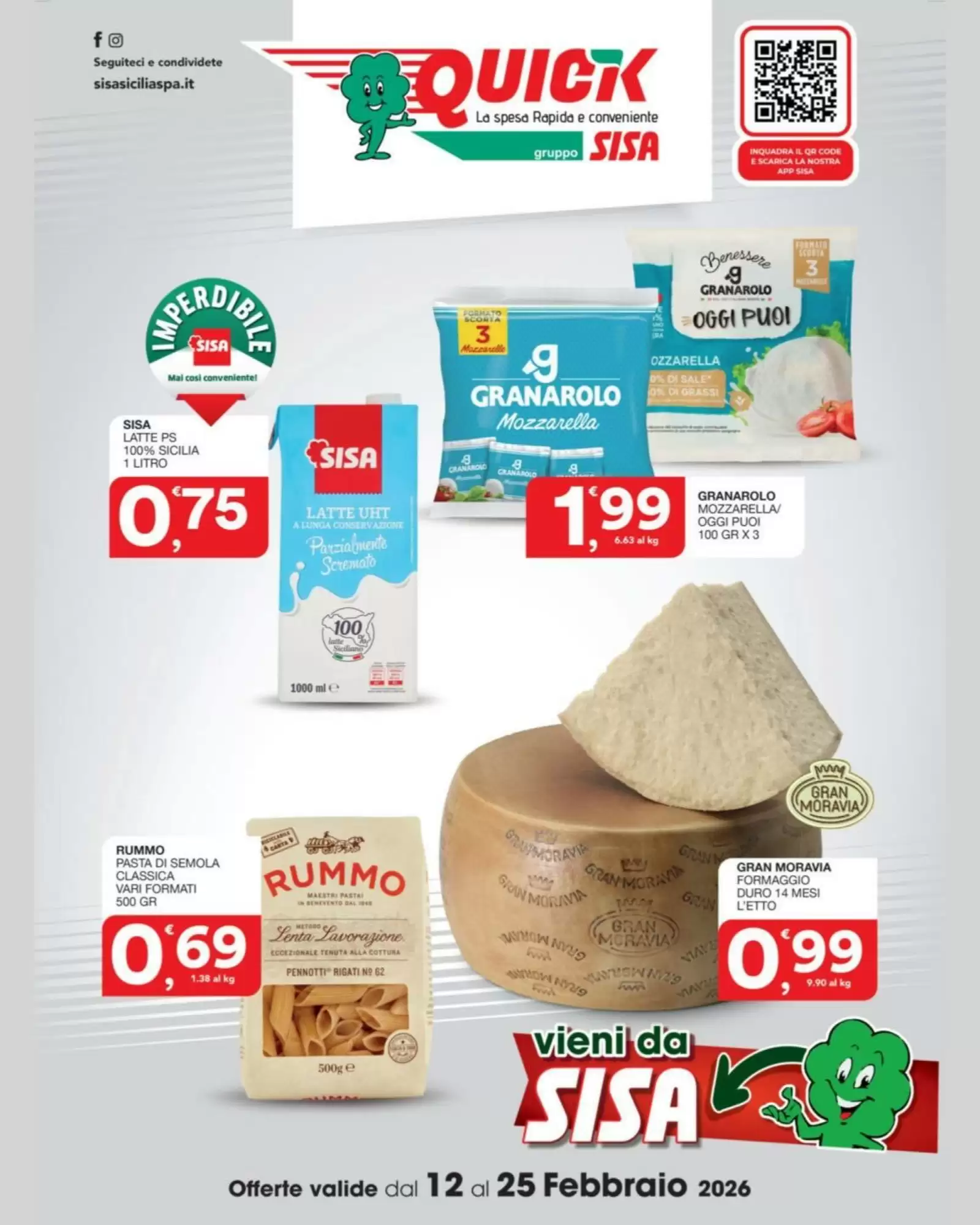 Volantino Quick Sisa 12/02/2026 – 25/02/2026