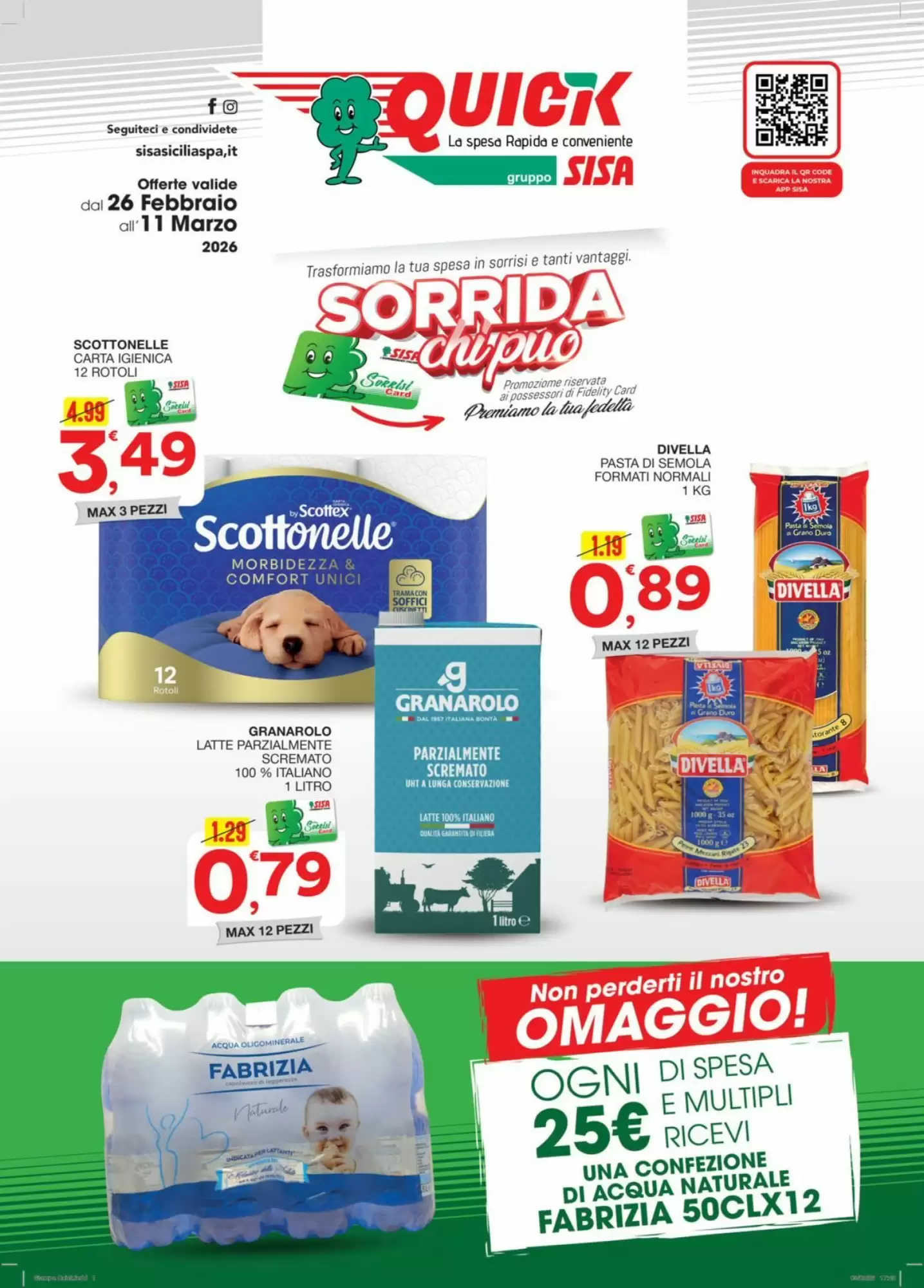 Volantino Quick Sisa 26/02/2026 – 11/03/2026