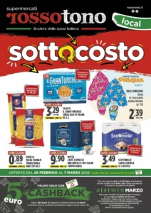 Volantino Rossotono Carrefour 26/02/2026 – 07/03/2026