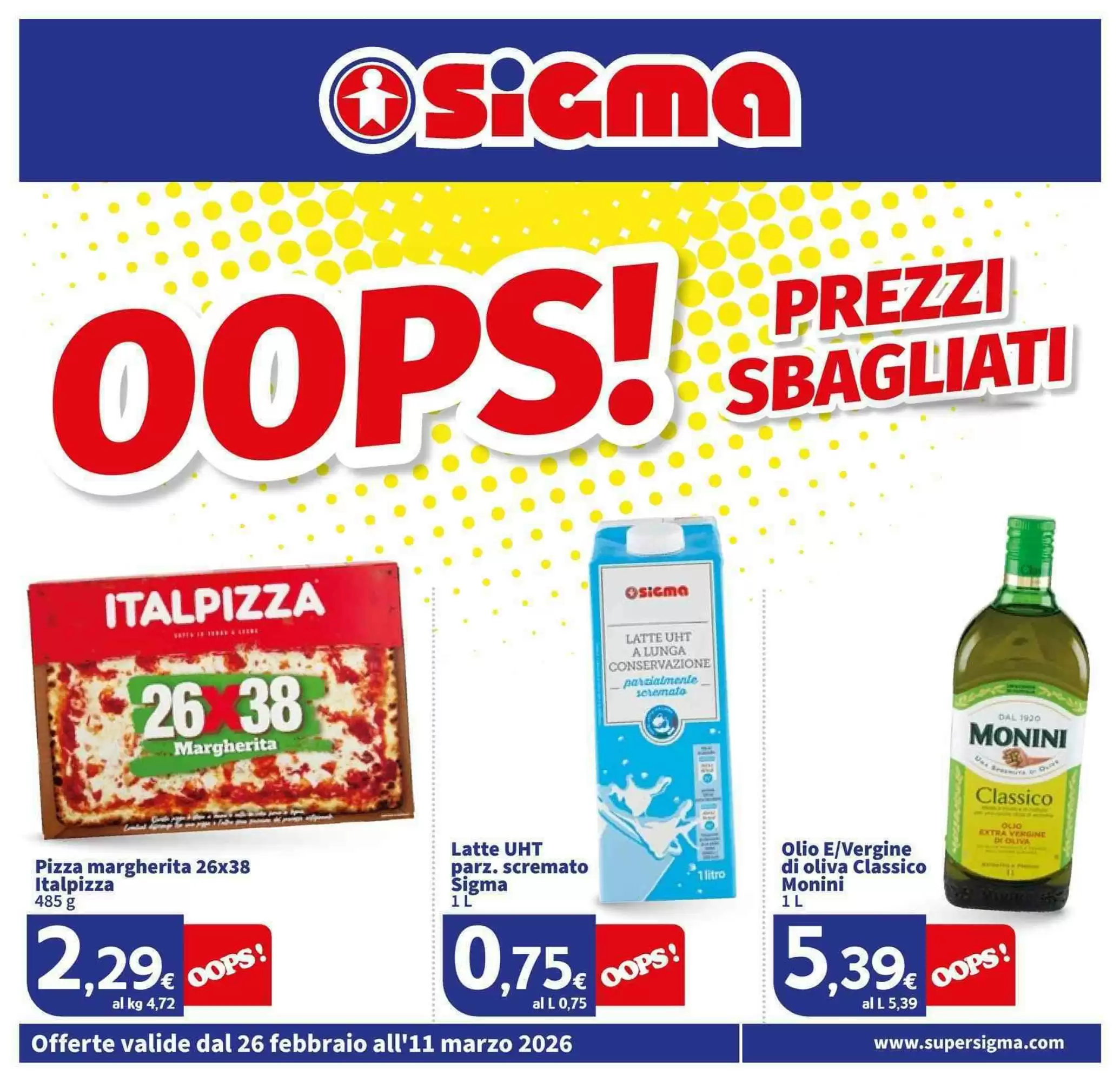 Volantino Sigma 26/02/2026 – 11/03/2026