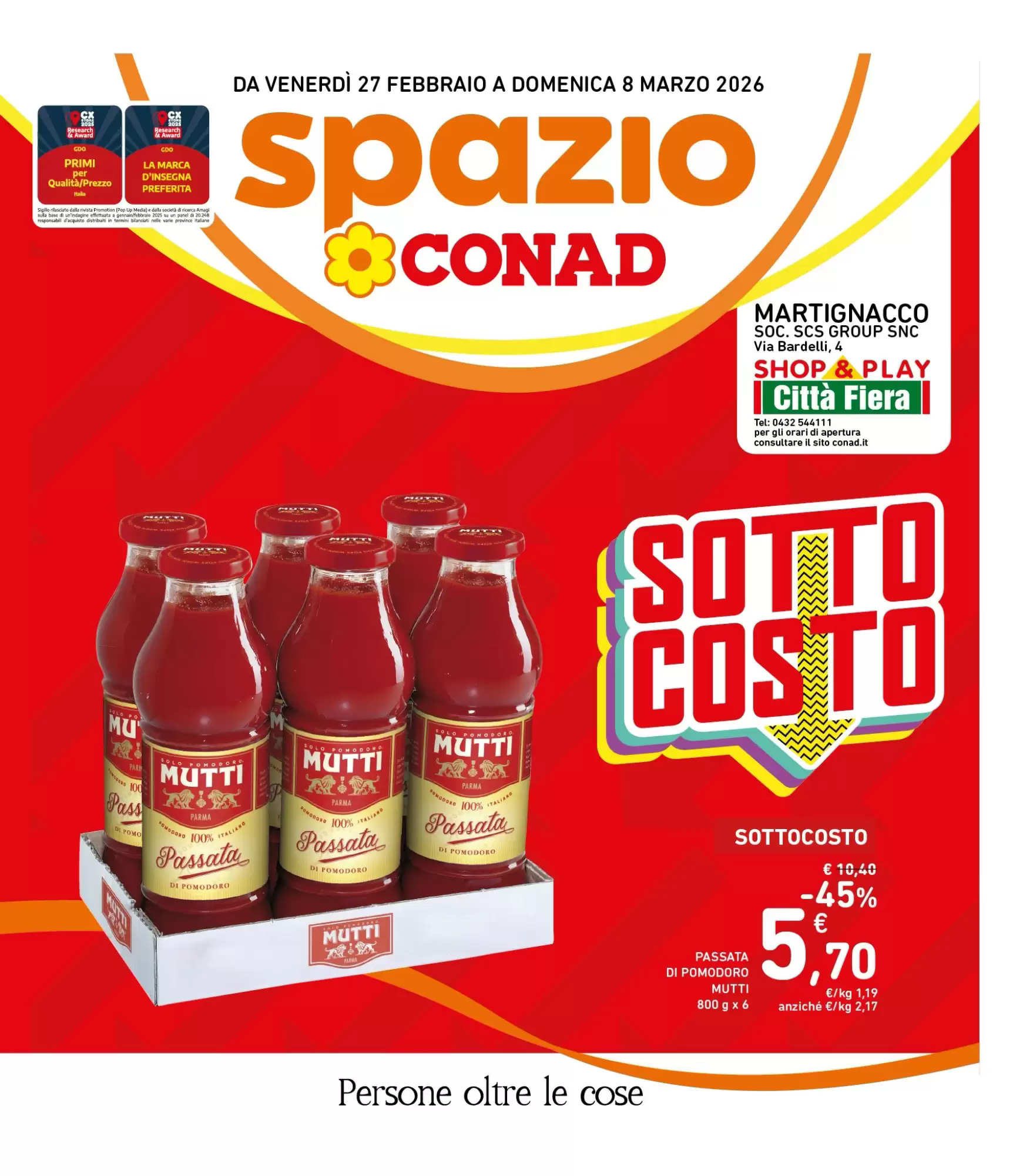 Volantino Spazio Conad 27/02/2026 – 08/03/2026