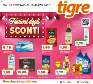 Volantino Tigre 26/02/2026 – 11/03/2026