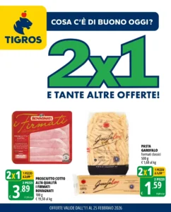 Volantino Tigros 11/02/2026 – 25/02/2026
