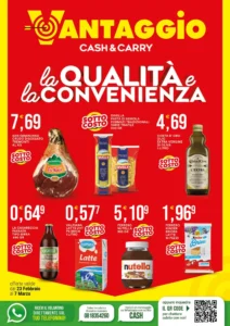Volantino Vantaggio Cash&Carry 23/02/2026 – 07/03/2026