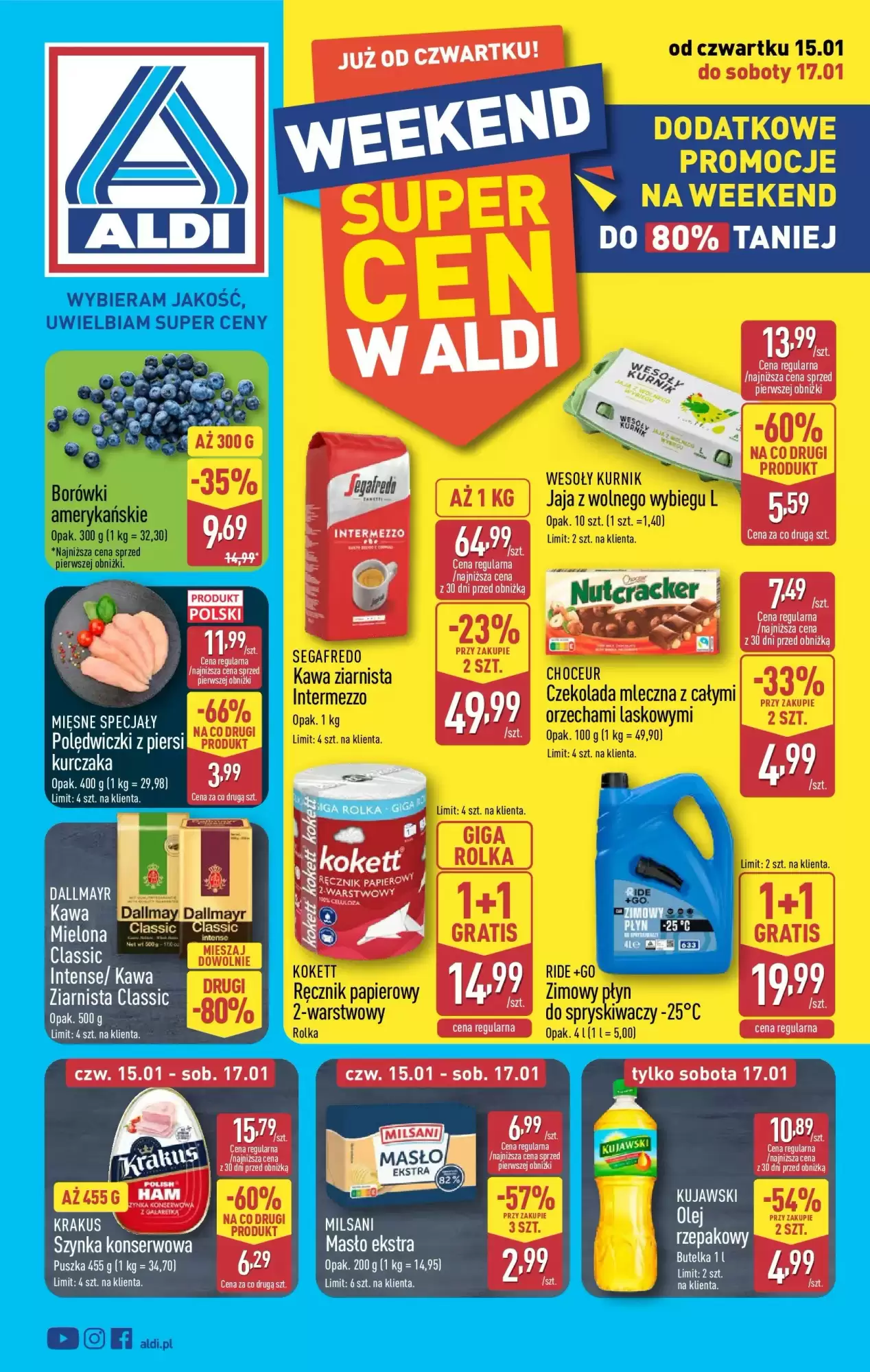 ALDI gazetka 15/01/2026 – 17/01/2026