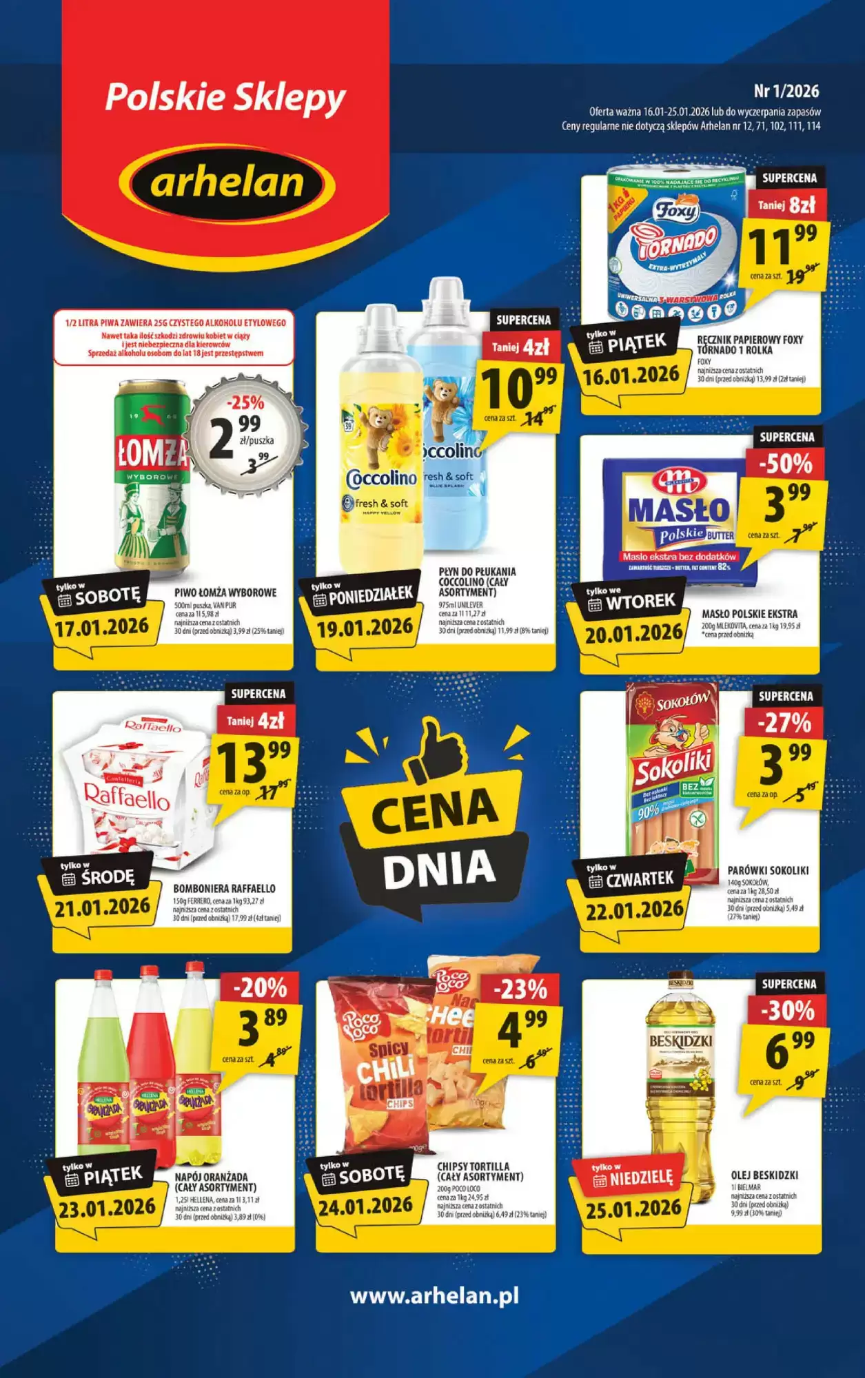 Arhelan gazetka 16/01/2026 – 25/01/2026