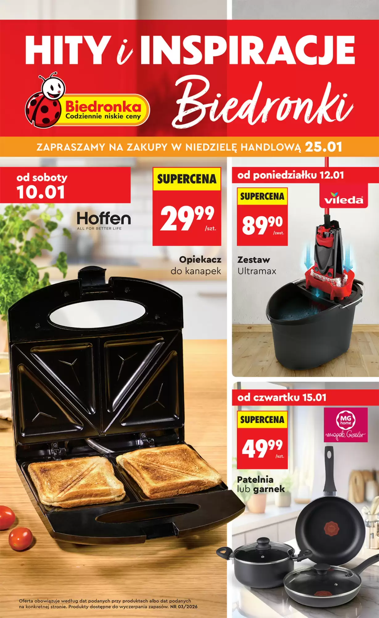 Biedronka gazetka 10/01/2026 – 25/01/2026