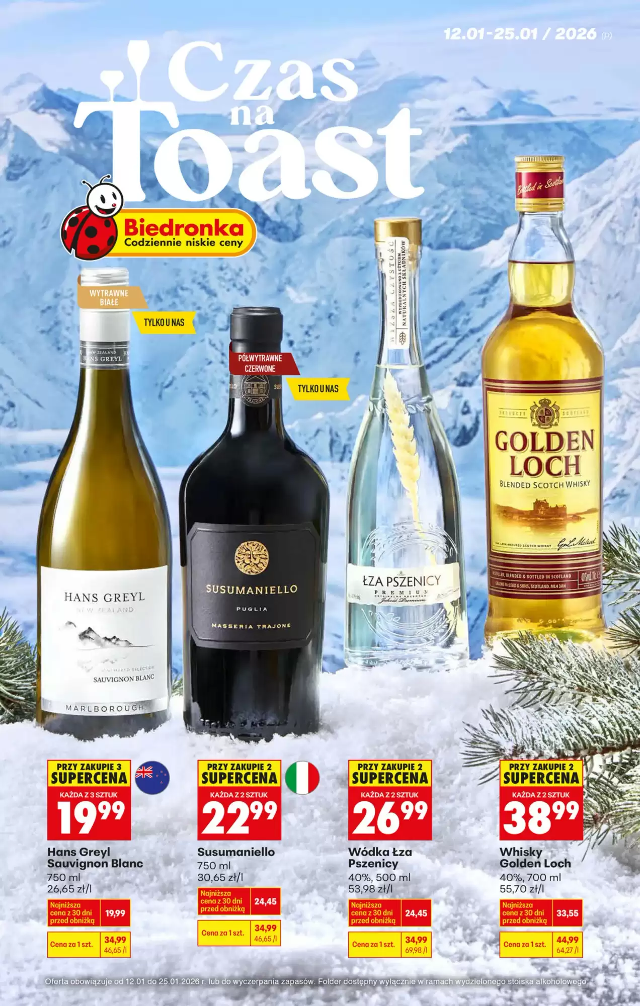 Biedronka gazetka 12/01/2026 – 25/01/2026