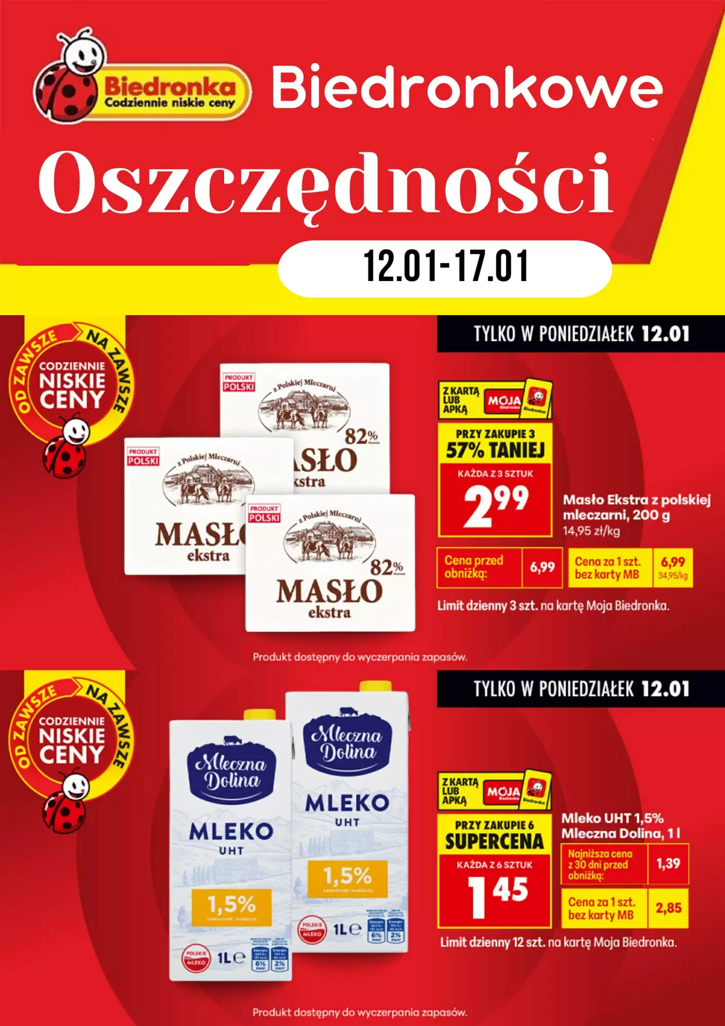 Biedronka gazetka 12/01/2026 – 17/01/2026