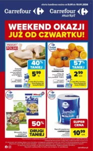 Carrefour gazetka 08/01/2026 – 10/01/2026