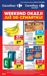 Carrefour gazetka 15/01/2026 – 17/01/2026