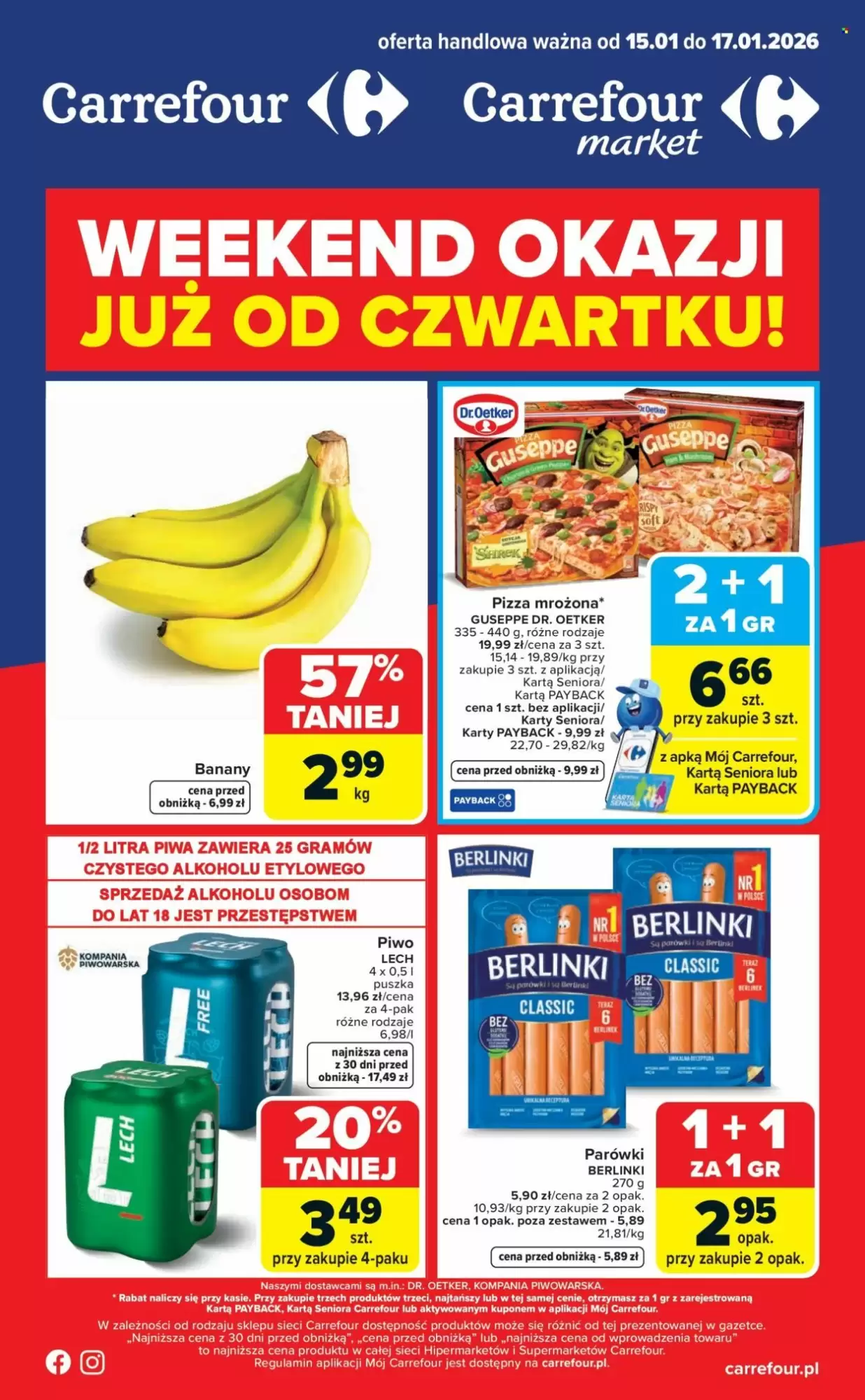 Carrefour gazetka 15/01/2026 – 17/01/2026