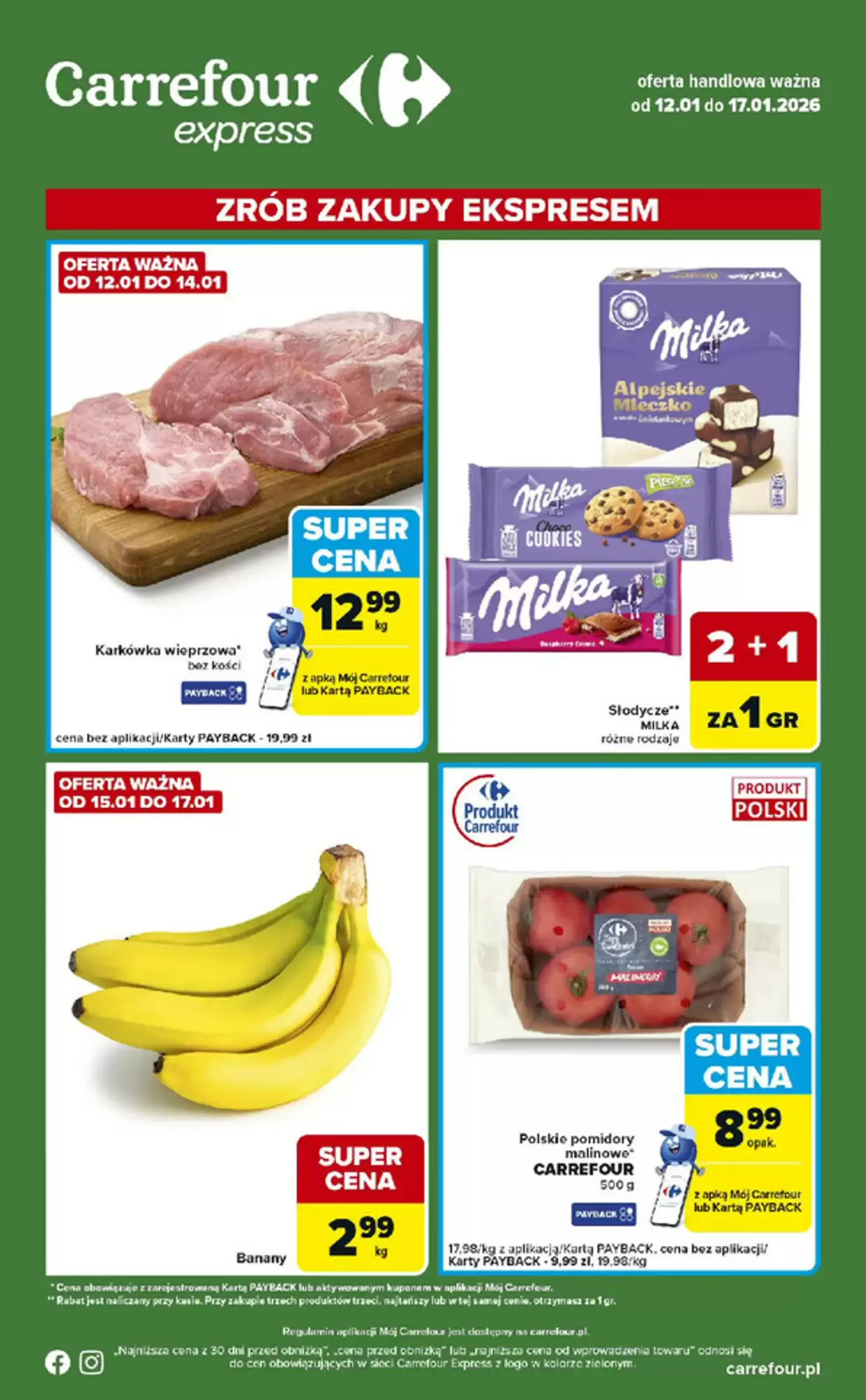 Carrefour Express gazetka 12/01/2026 – 17/01/2026