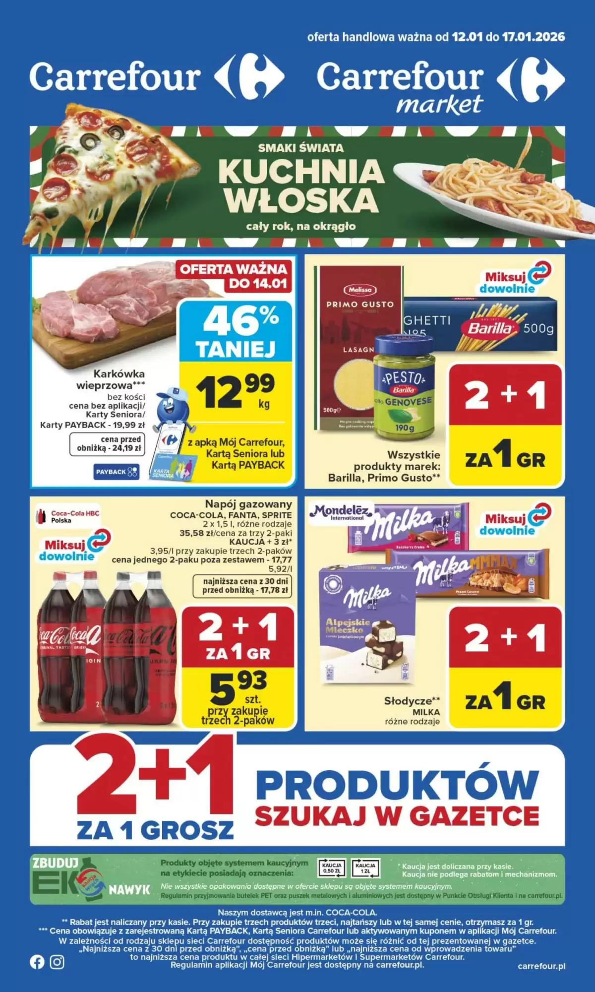 Carrefour Market gazetka 12/01/2026 – 17/01/2026
