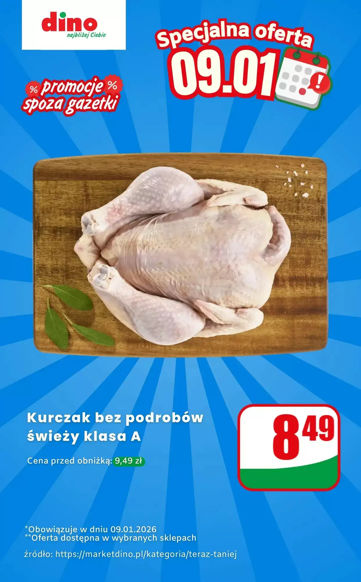 Dino gazetka 09/01/2026 – 09/01/2026