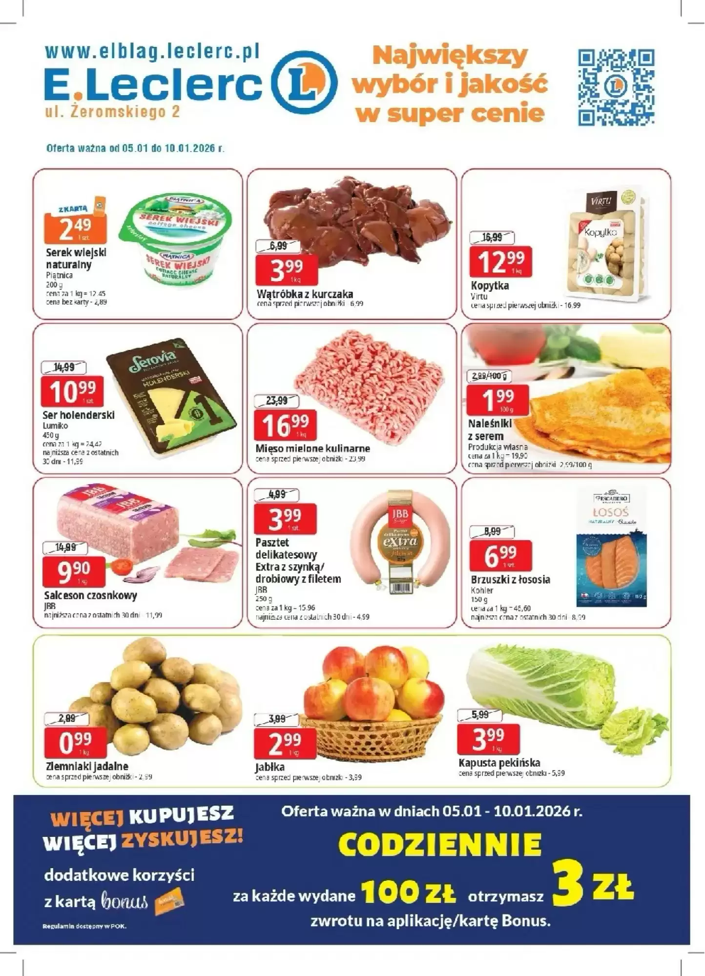 E.Leclerc gazetka 05/01/2026 – 10/01/2026