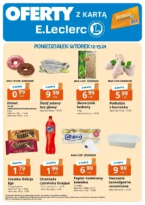 E.Leclerc gazetka 12/01/2026 – 13/01/2026