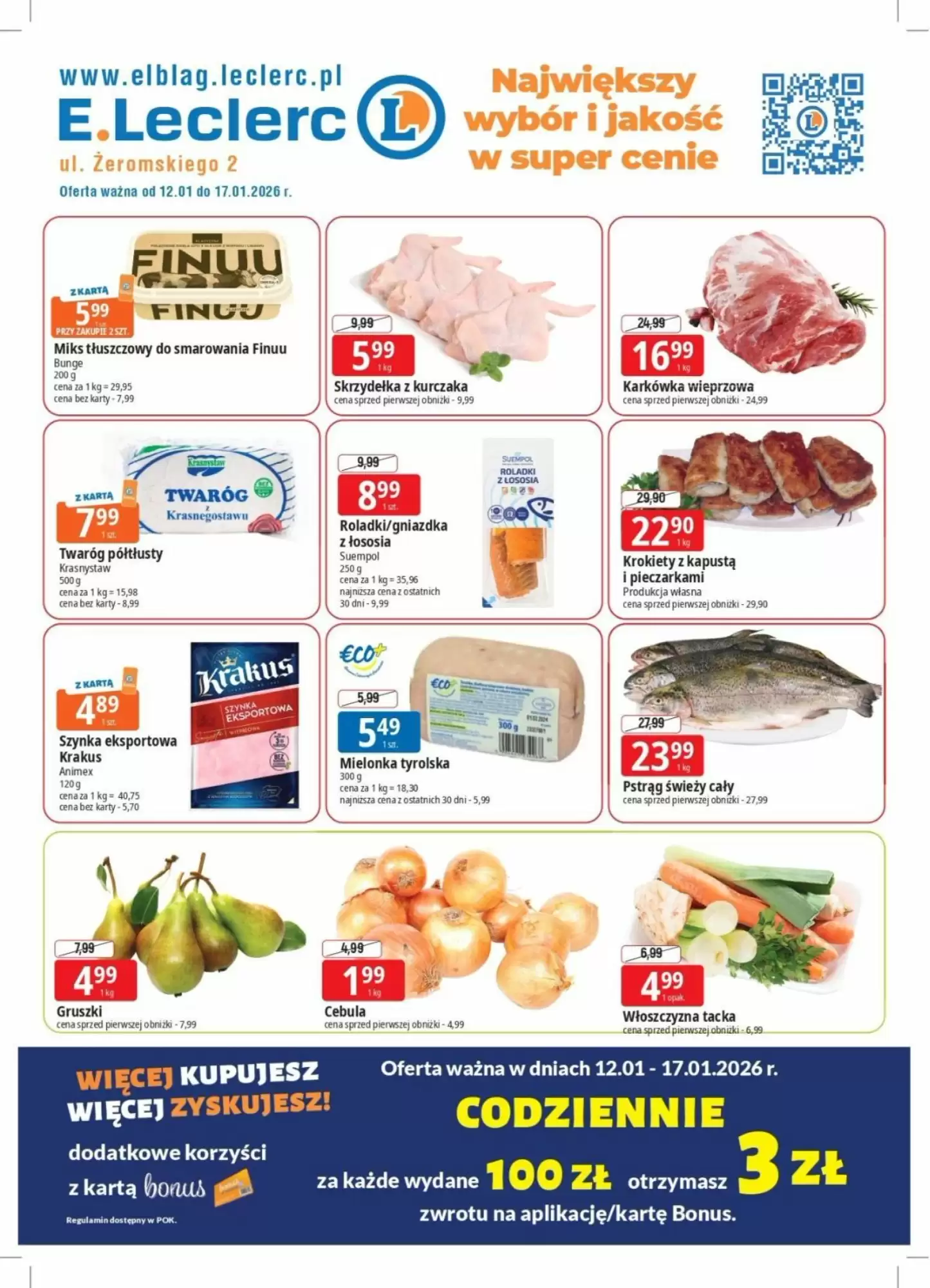 E.Leclerc gazetka 12/01/2026 – 17/01/2026