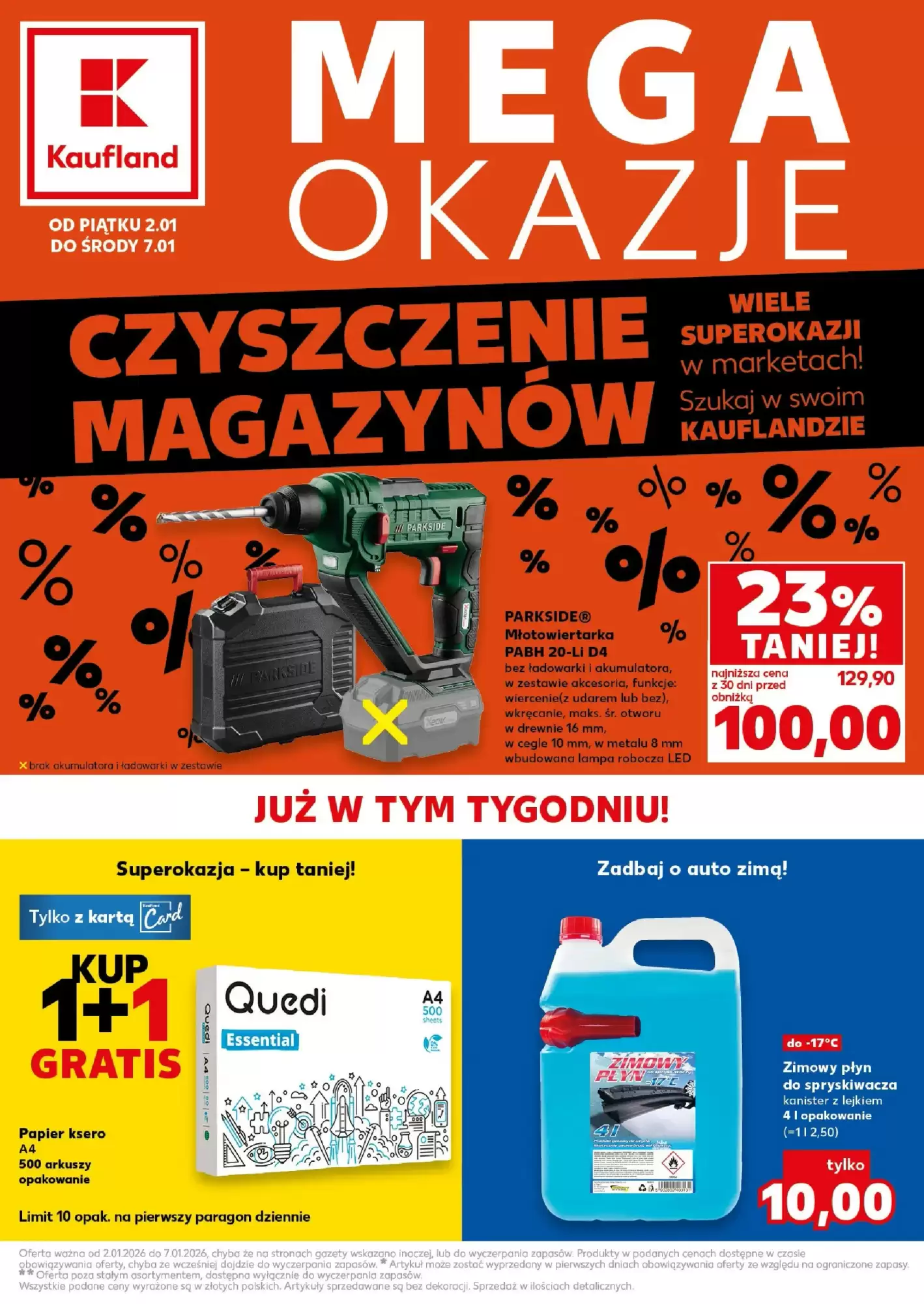 Kaufland gazetka 02/01/2026 – 07/01/2026