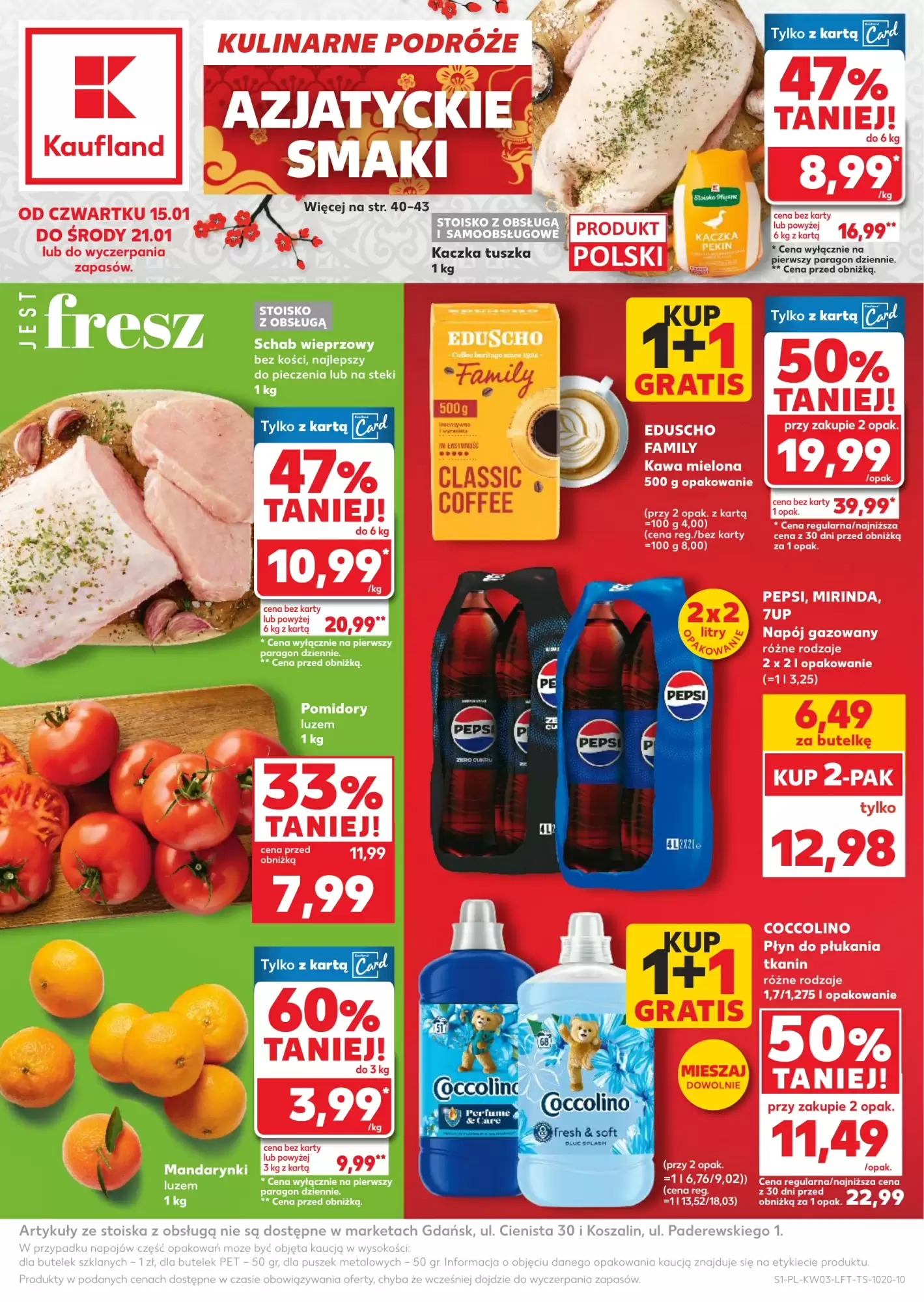 Kaufland gazetka 15/01/2026 – 21/01/2026