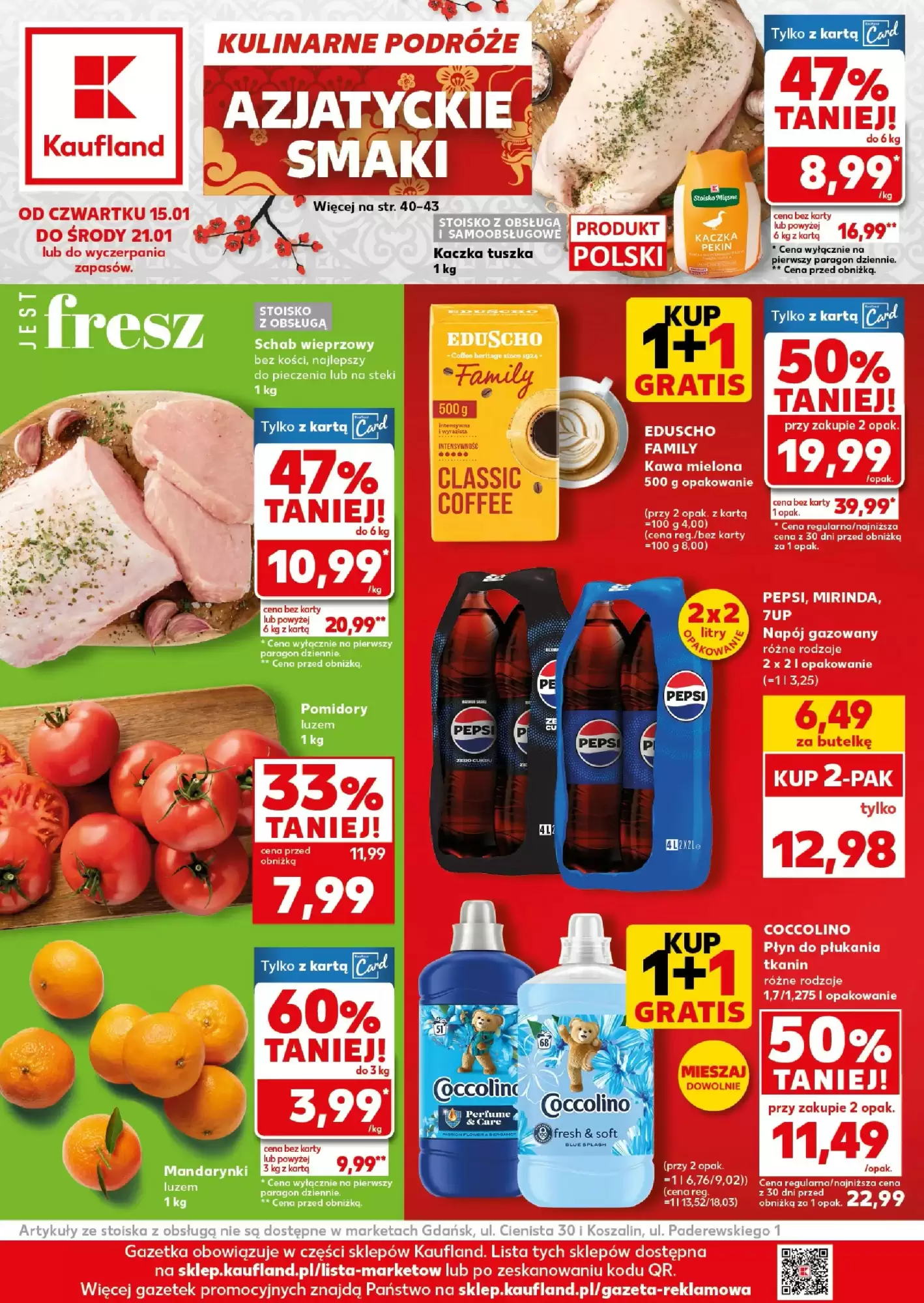 Kaufland gazetka 15/01/2026 – 21/01/2026