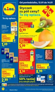 Lidl gazetka 12/01/2026 – 14/01/2026
