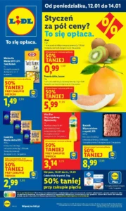 Lidl gazetka 11/01/2026 – 14/01/2026