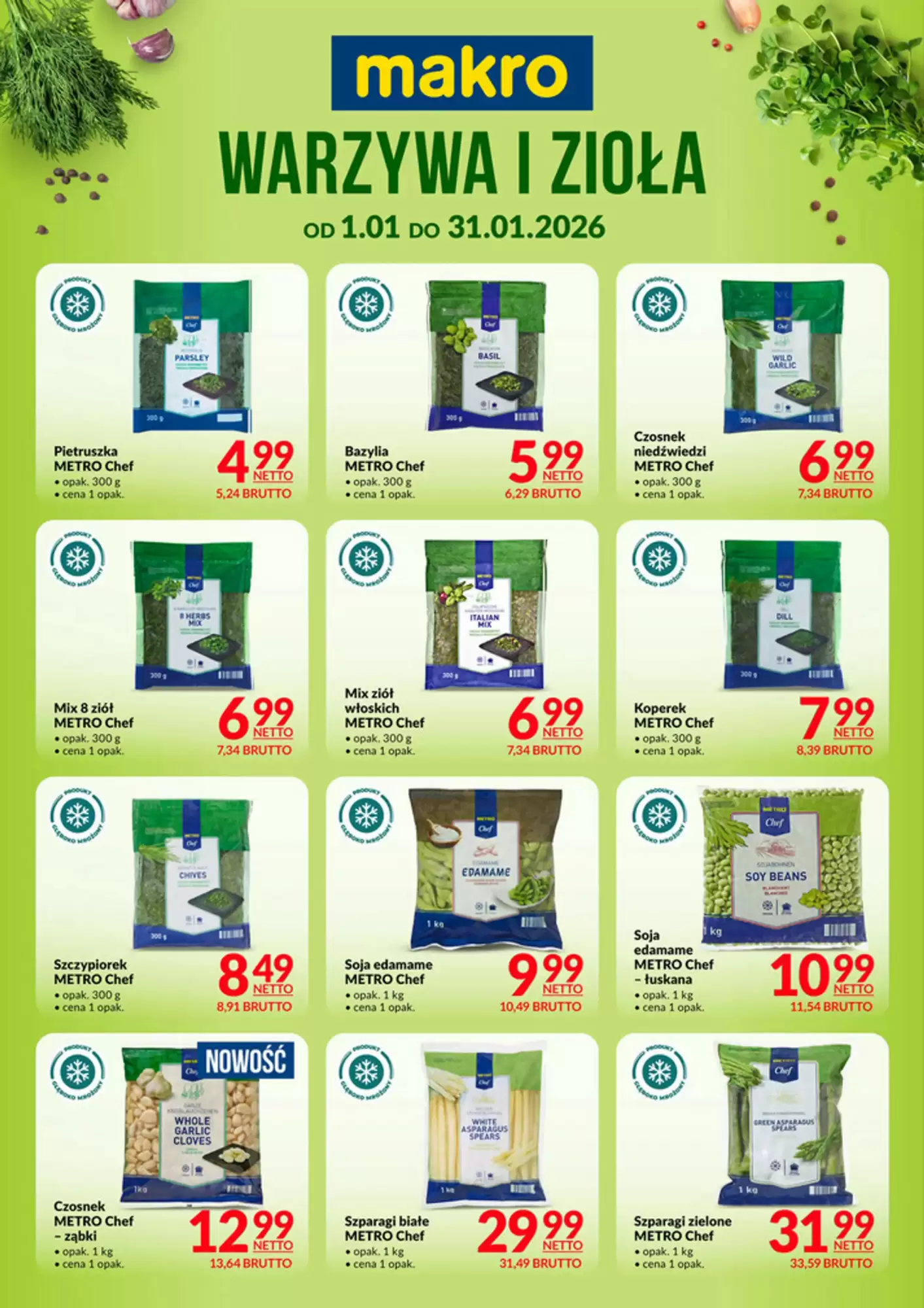 Makro gazetka 01/01/2026 – 31/01/2026