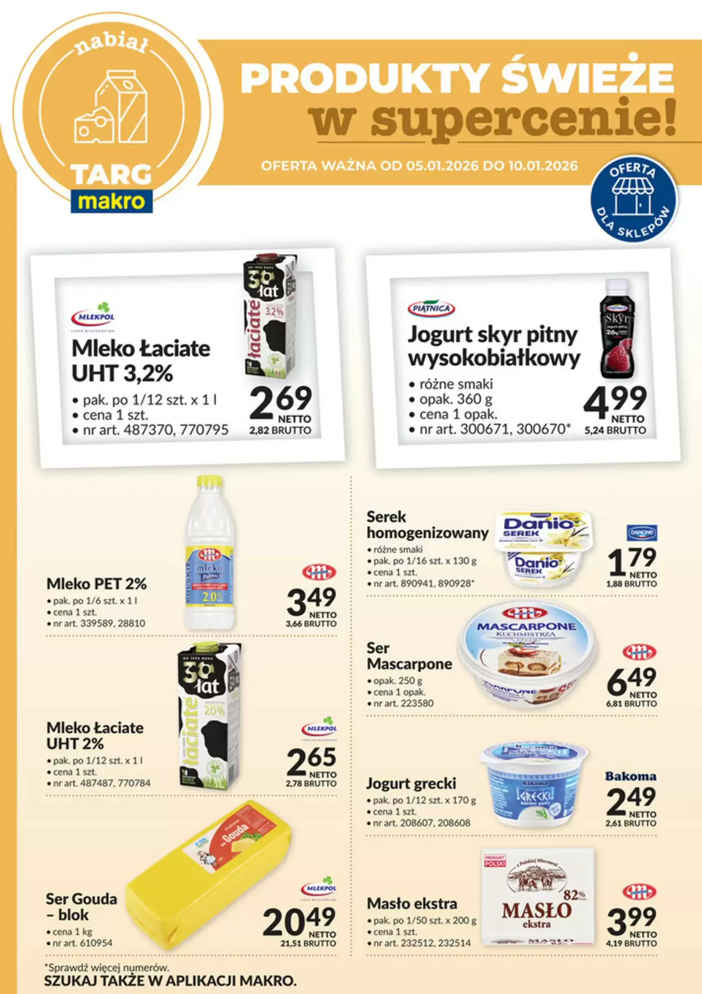 Makro gazetka 05/01/2026 – 10/01/2026