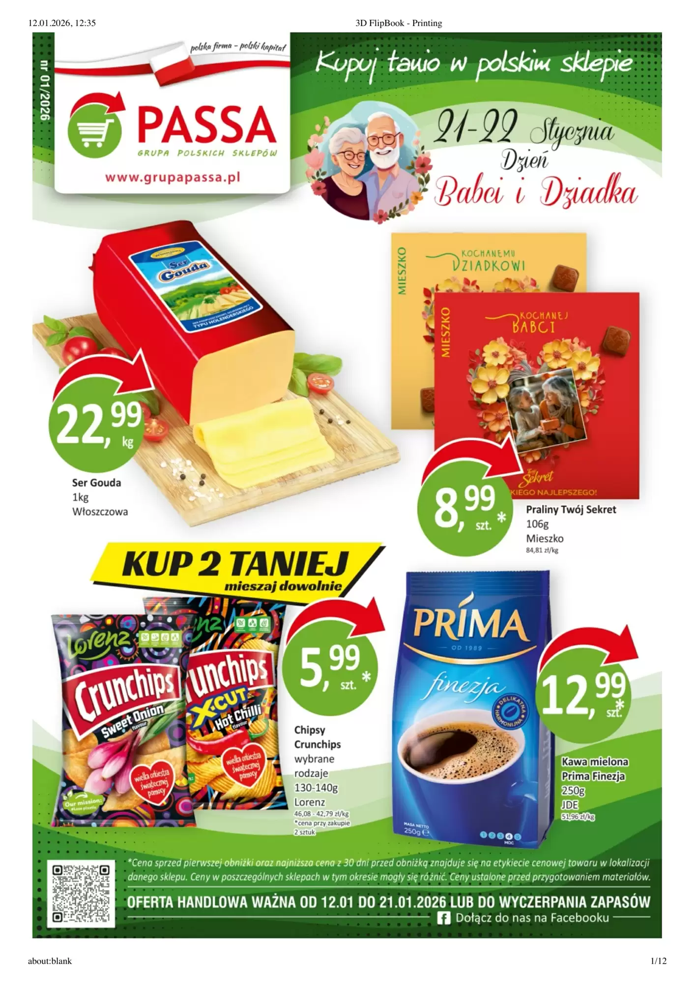 Market Point gazetka 12/01/2026 – 21/01/2026