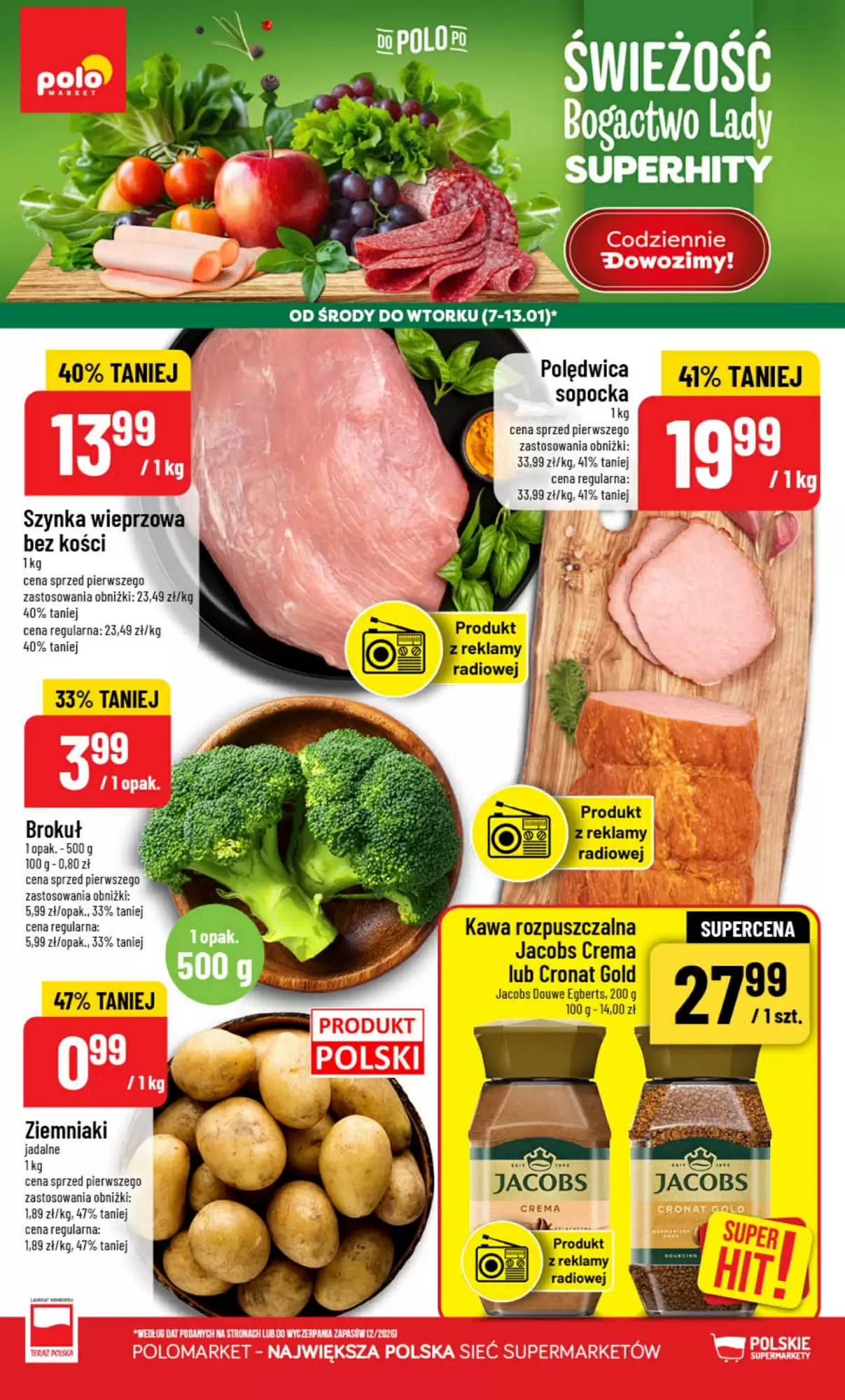 Polomarket gazetka 07/01/2026 – 13/01/2026