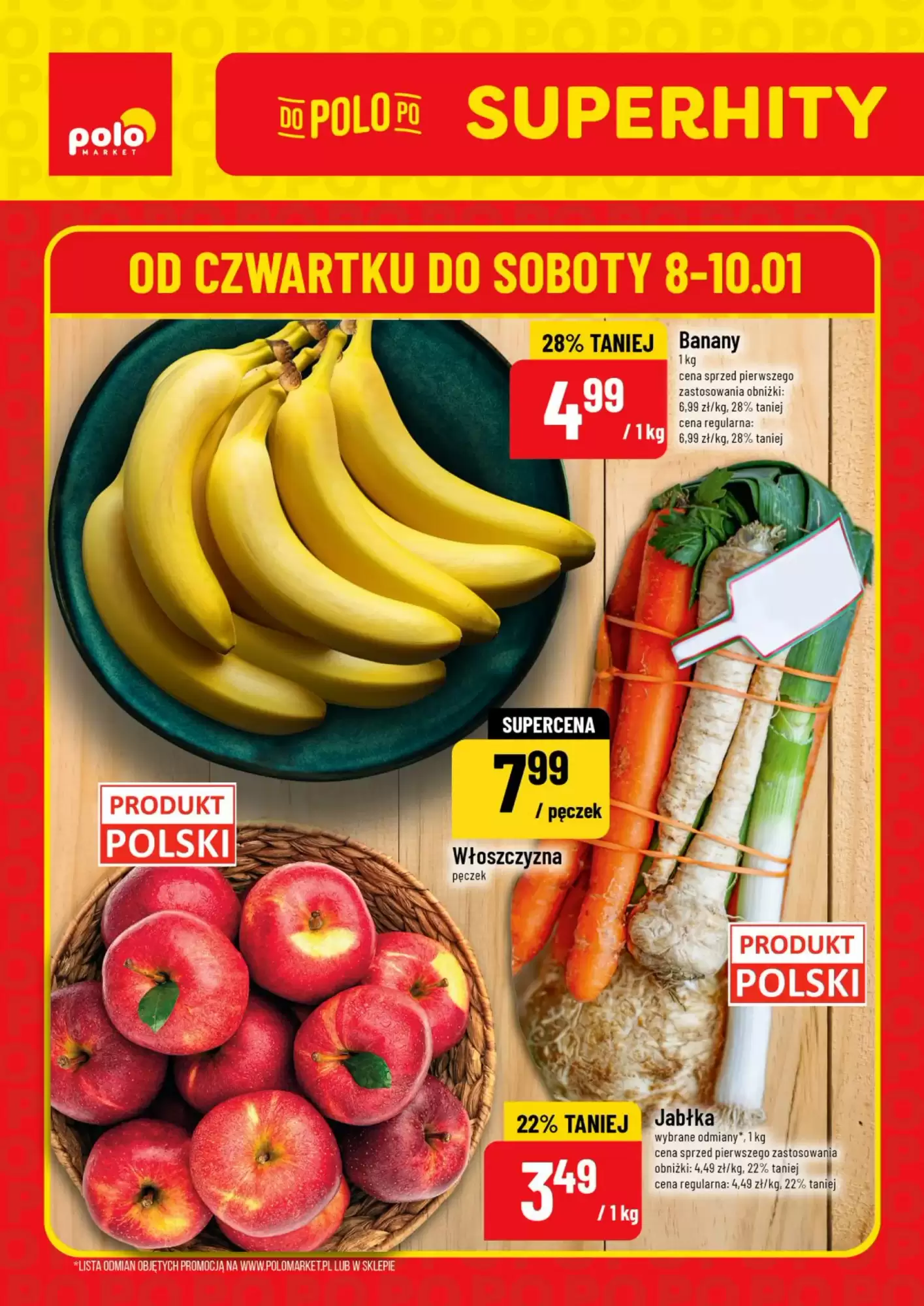 Polomarket gazetka 08/01/2026 – 10/01/2026